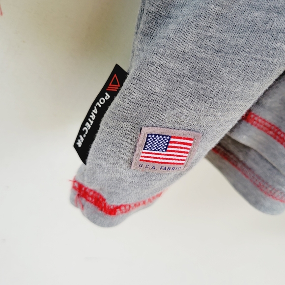 Ariat FR Shirt Mens Polartec Long Sleeve Baselayer  Heather Gray CAT 1 Size 4XL - Picture 4 of 16